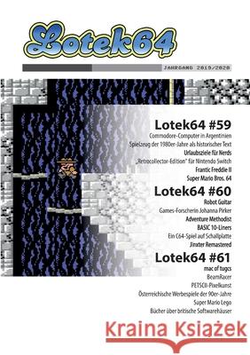 Lotek64 #2019/2020: Ausgaben 59, 60 und 61 Georg Fuchs 9783752687941 Books on Demand