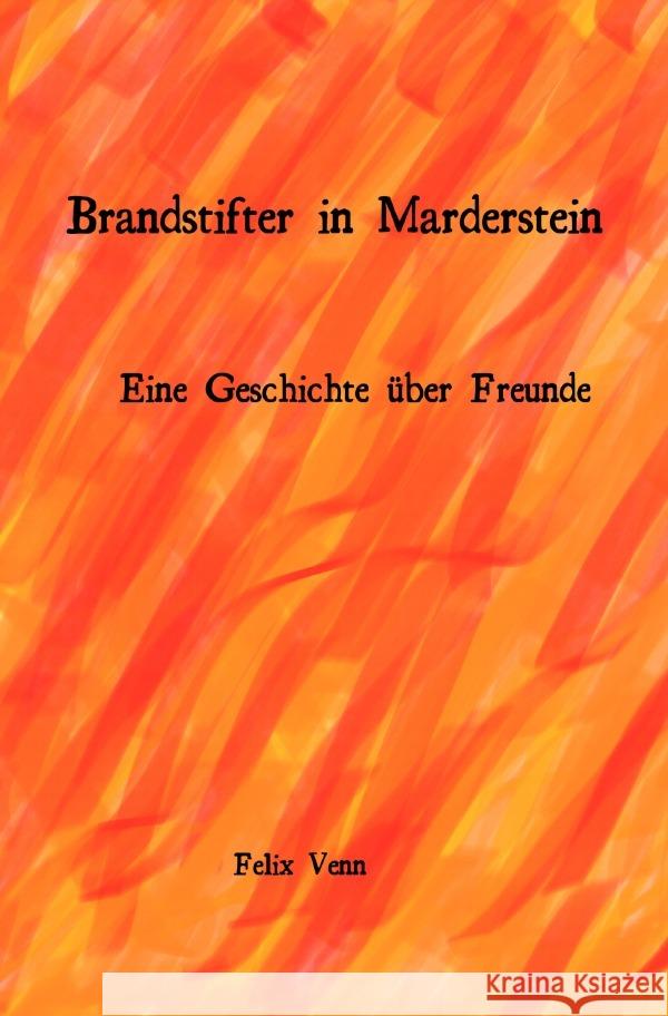 Brandstifter in Marderstein Venn, Felix 9783752985825