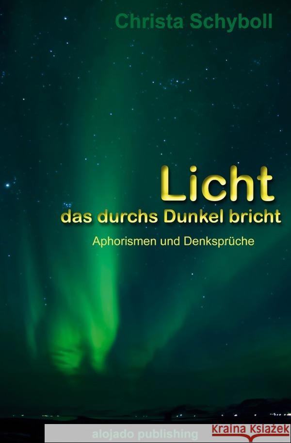 Licht, das durchs Dunkel bricht Schyboll, Christa 9783753115580