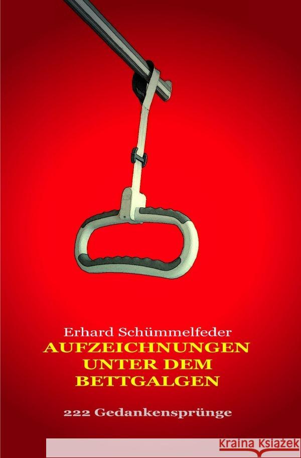 Aufzeichnungen unter dem Bettgalgen Schümmelfeder, Erhard 9783753120935