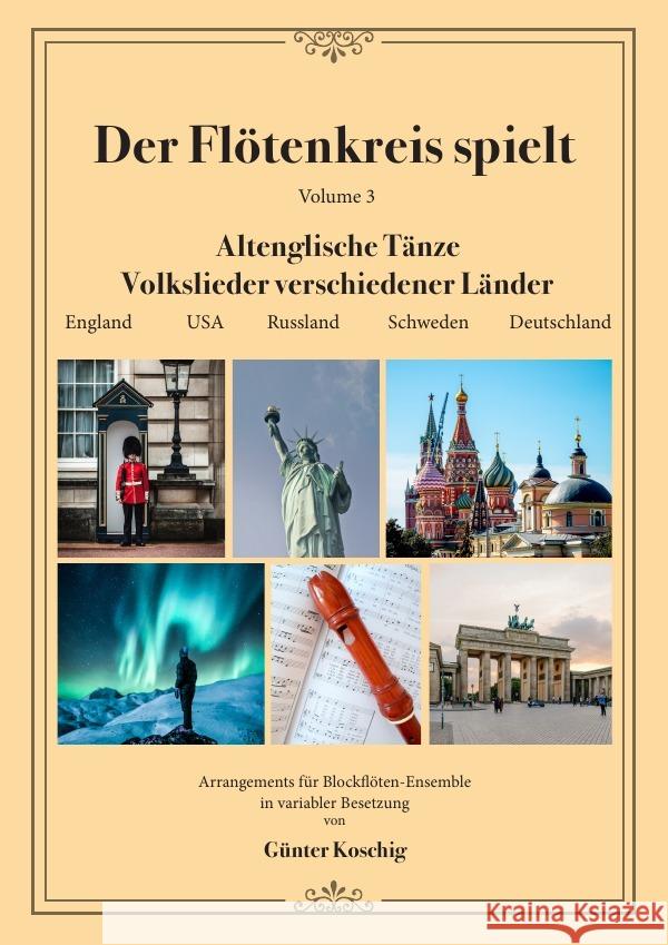 Der Flötenkreis spielt Vol. 3 Koschig, Günter 9783753135557