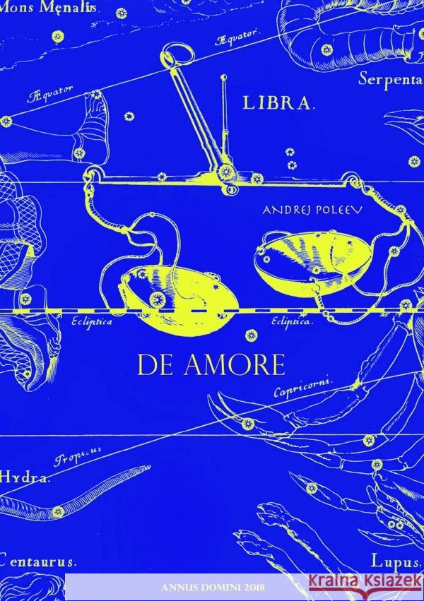 De amore Poleev, Andrej 9783753142685 epubli