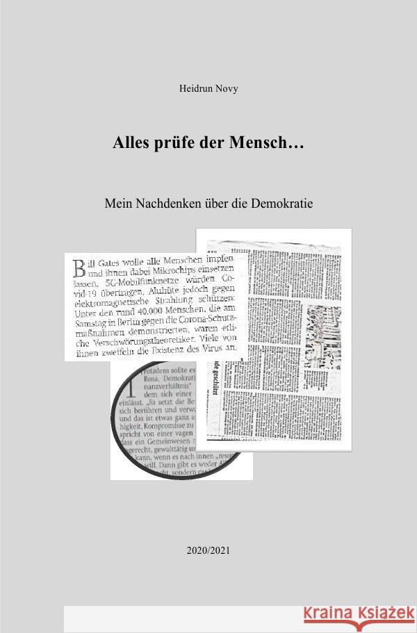 Alles prüfe der Mensch Novy, Heidrun 9783753147727