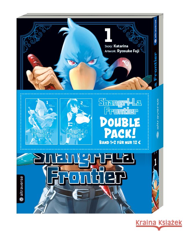 Shangri-La Frontier Double Pack 01 & 02, 2 Teile Katarina, Fuji, Ryosuke 9783753919645 Altraverse