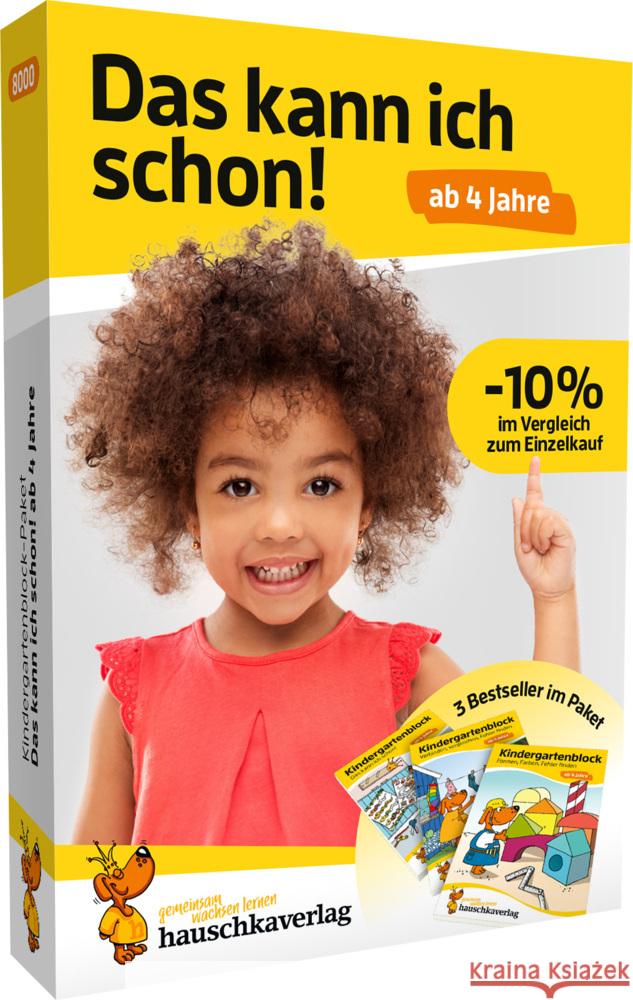 Kindergartenblock-Paket ab 4 Jahre - Das kann ich schon! Bayerl, Linda, Maier, Ulrike 9783754280003