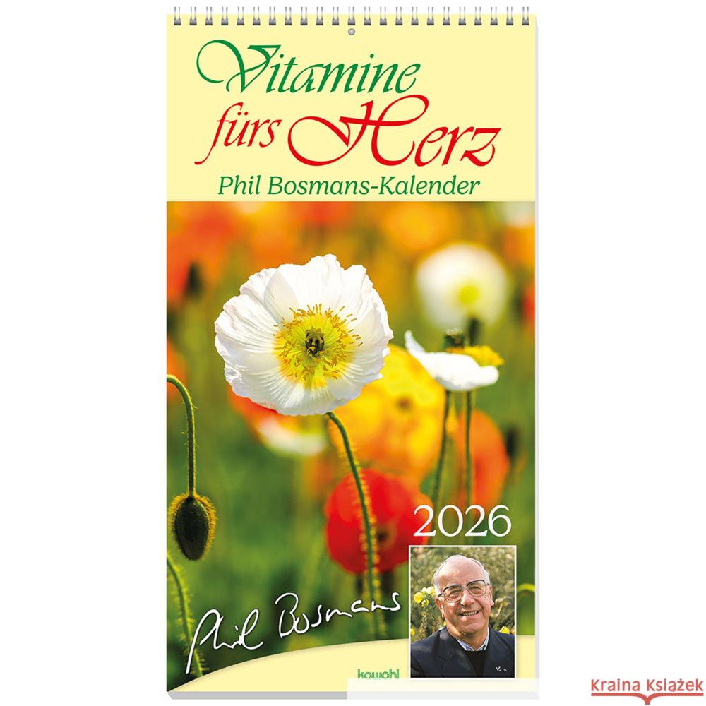 Vitamine fürs Herz 2026 Bosmans, Phil 9783754857069 Kawohl