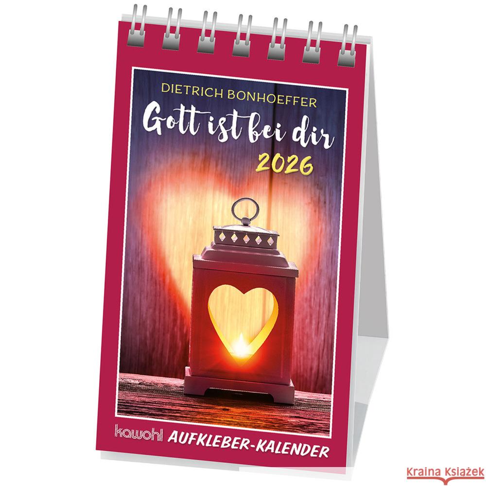 Gott ist bei dir 2026 Bonhoeffer, Dietrich 9783754893265