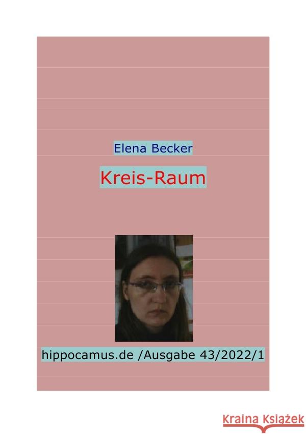 Kreis-Raum Hagl-Becker, Elena Maria 9783754954140