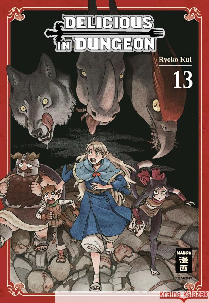 Delicious in Dungeon 13 Kui, Ryouko 9783755501190 Egmont Manga