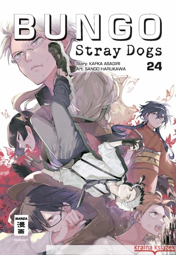 Bungo Stray Dogs 24 Asagiri, Kafka, Harukawa, Sango 9783755502289