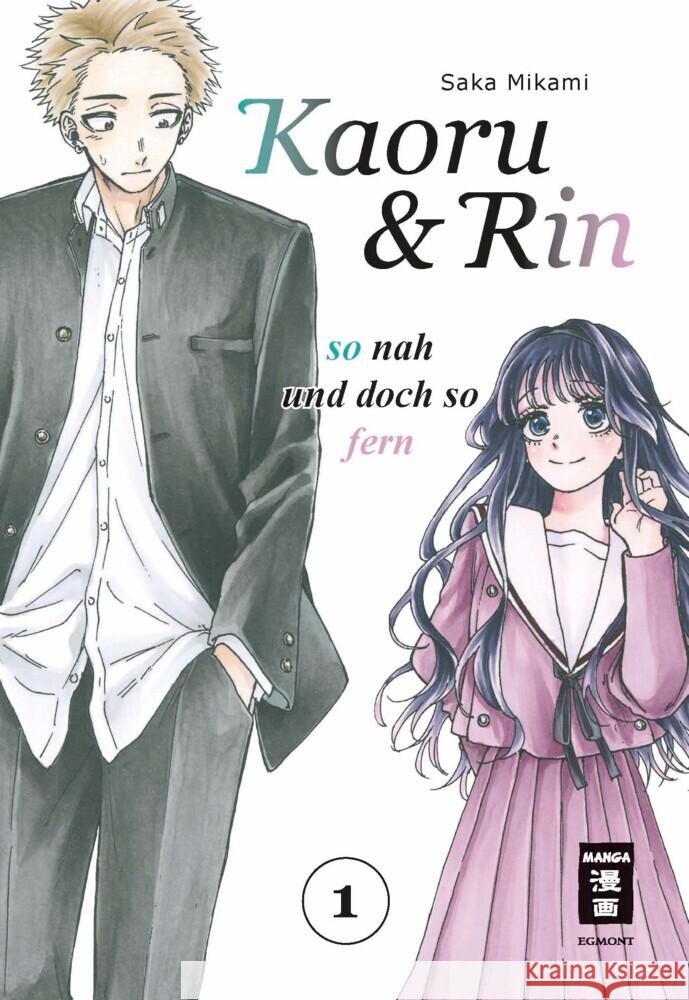 Kaoru und Rin 01 Mikami, Saka 9783755503040 Egmont Manga