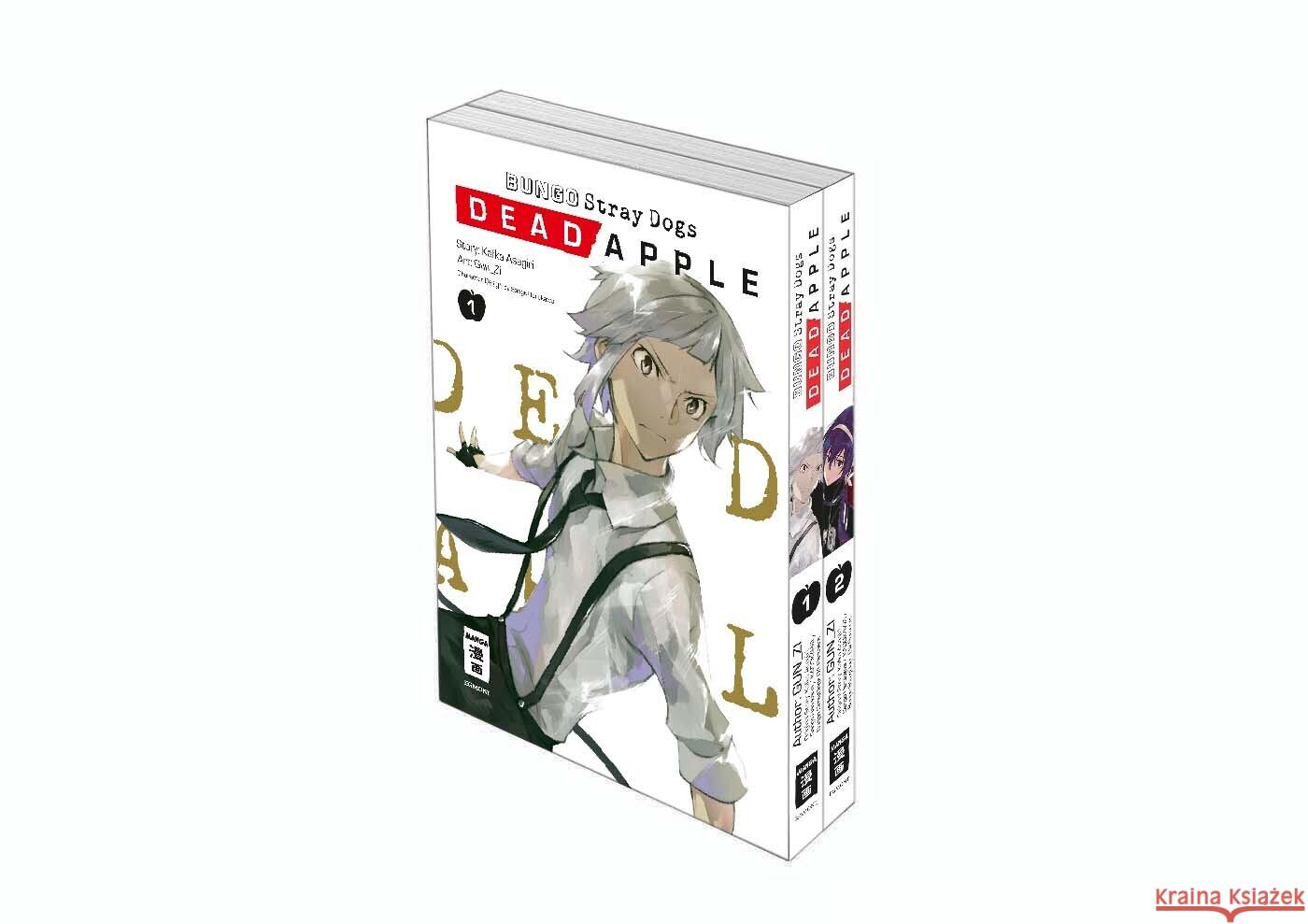 Bungo Stray Dogs DEAD APPLE 01 Gun_Zi, Asagiri, Kafka 9783755504122 Egmont Manga
