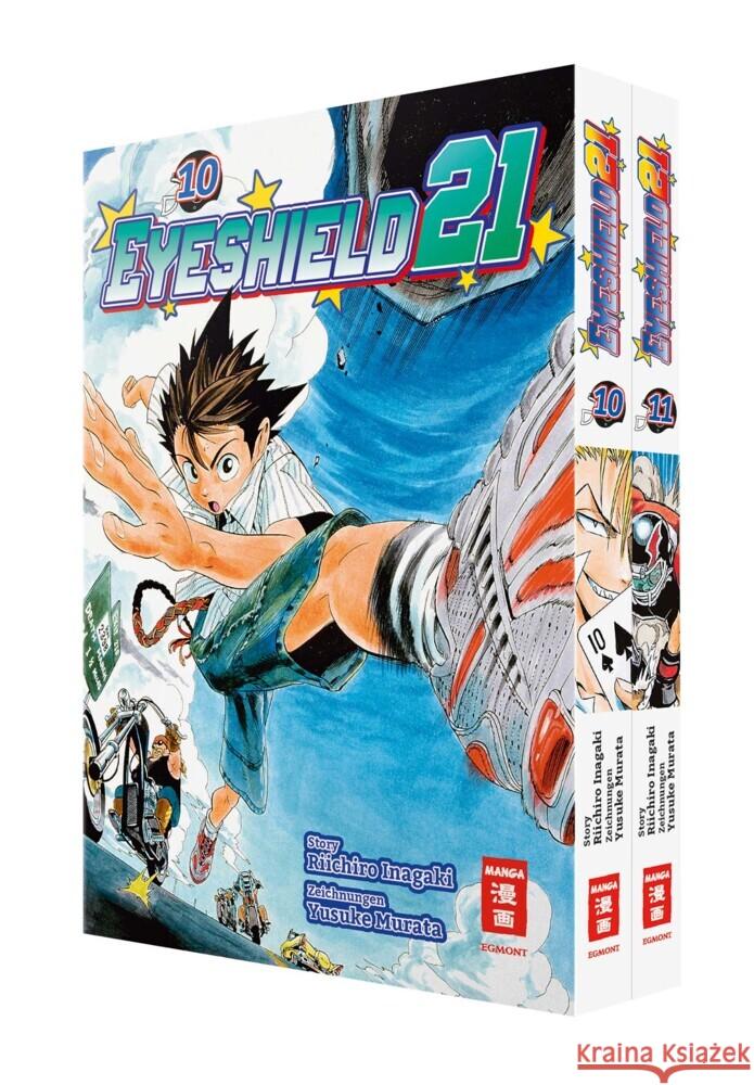 Eyeshield 21 Bundle 10+11 Inagaki, Riichiro, Murata, Yuusuke 9783755505488 Egmont Manga