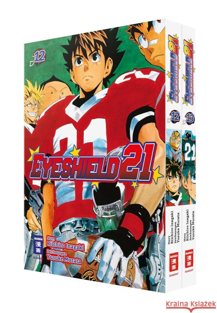 Eyeshield 21 Bundle 12+13 Inagaki, Riichiro, Murata, Yuusuke 9783755505495 Egmont Manga