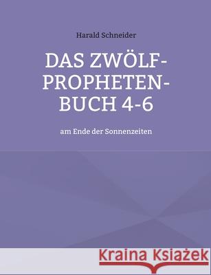 Das Zwölf-Propheten-Buch 4-6: am Ende der Sonnenzeiten Harald Schneider 9783755784524 Books on Demand