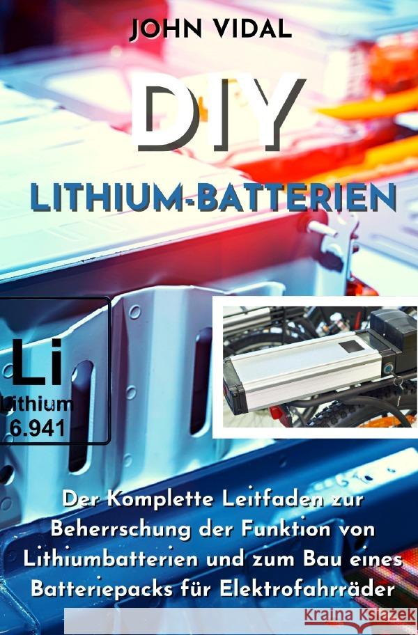 DIY Lithium-Batterien Vidal, John 9783756530212