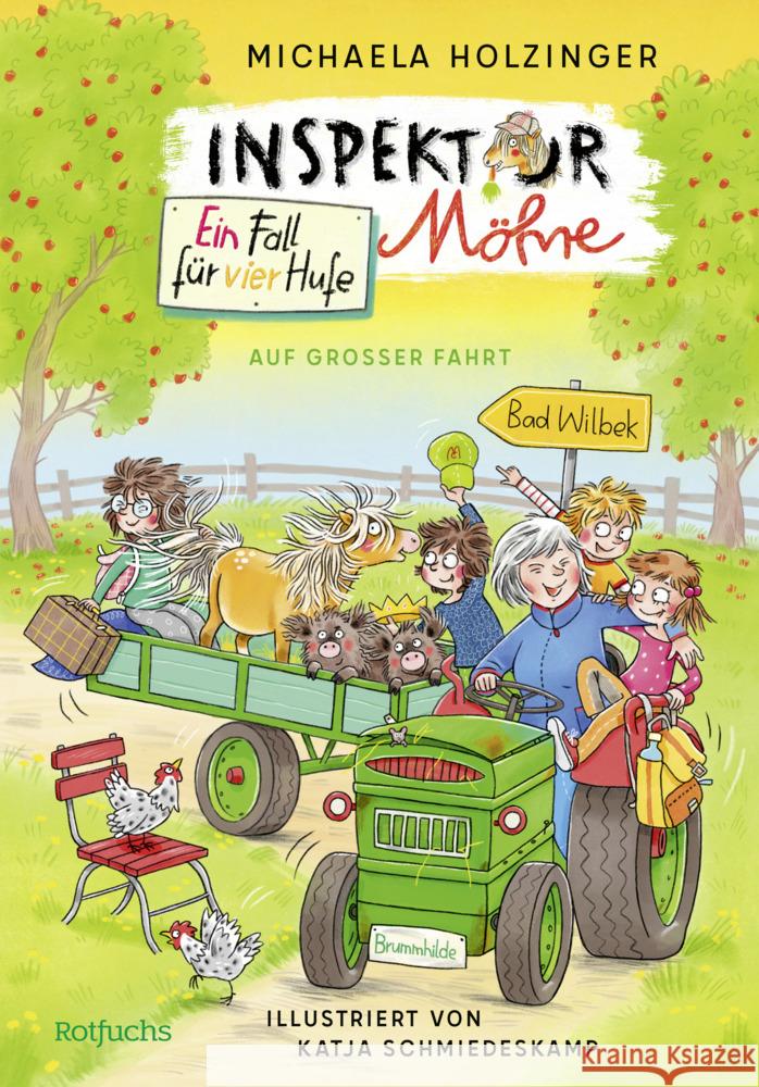 Inspektor Möhre - Ein Fall für vier Hufe: Auf großer Fahrt Holzinger, Michaela 9783757100131 Rotfuchs