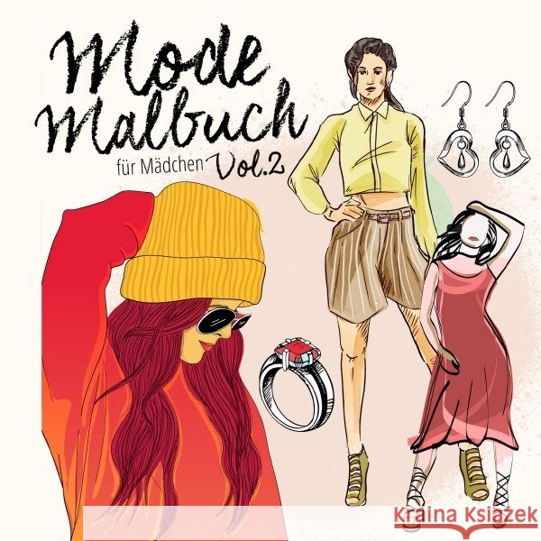 Mode Malbuch für Mädchen 2 Grafik, Musterstück 9783757511265 epubli