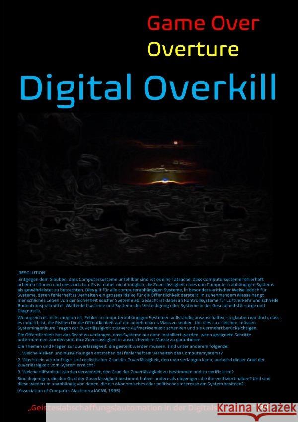 [Game Over Overture] Digital Overkill - 