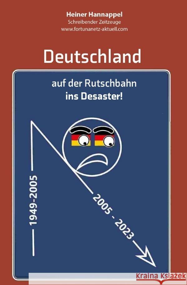 Deutschland auf der Rutschbahn ins Desaster! Hannappel, Heiner 9783757537913