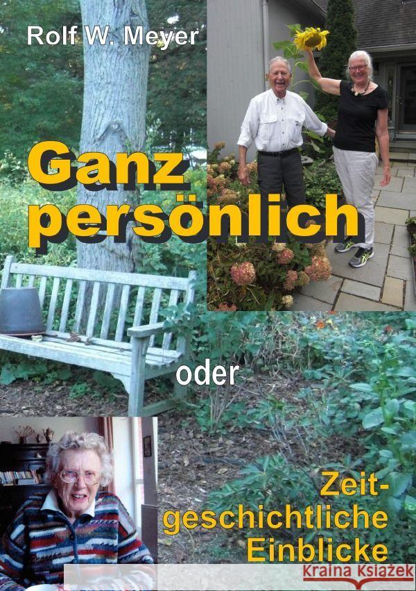 Ganz persönlich Meyer, Rolf W. 9783757547837