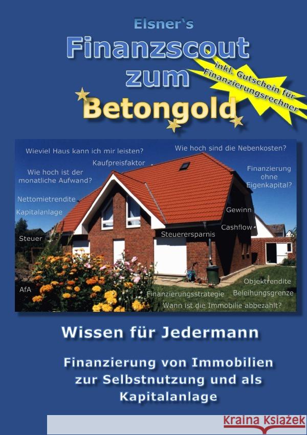 Finanzscout zum Betongold Elsner, Werner 9783757548131