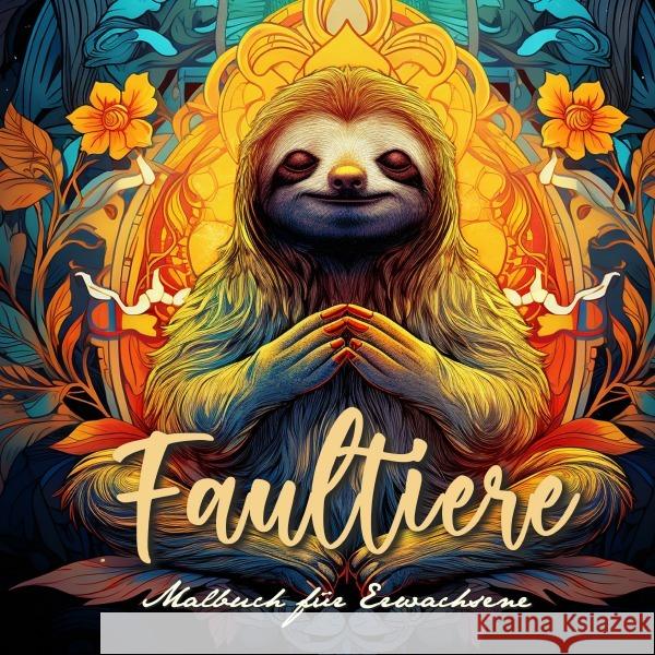 Faultiere Malbuch für Erwachsene Publishing, Monsoon, Grafik, Musterstück 9783758416095 epubli