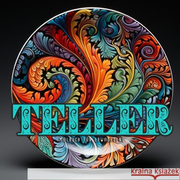 Teller Malbuch für Erwachsene Publishing, Monsoon, Grafik, Musterstück 9783758426766 epubli