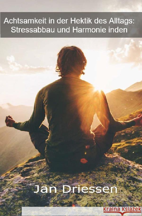 Achtsamkeit in der Hektik des Alltags: Stressabbau und Harmonie Driessen, Jan 9783758429873
