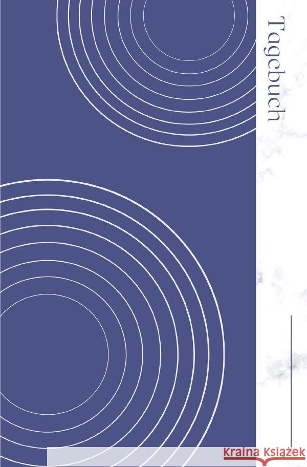 Tagebuch Blue Circle Diary, Easy 9783758435744