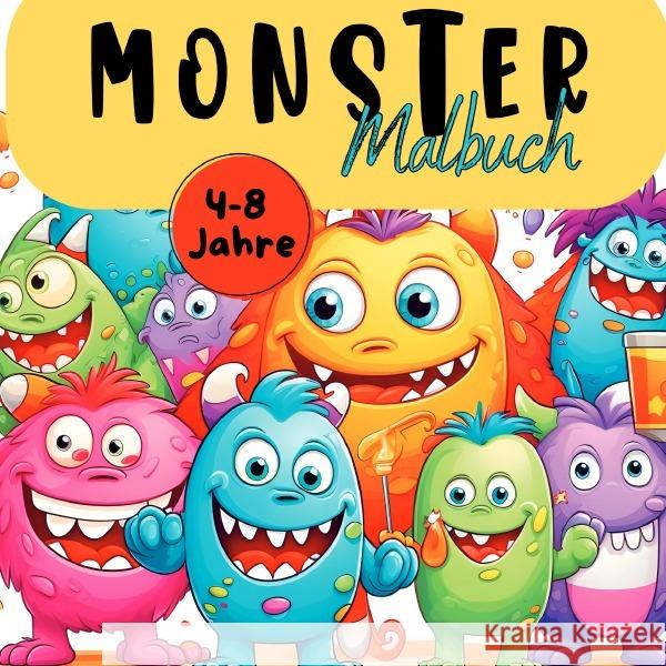 Monster Malbuch Tier Malbücher, Lucy´s 9783758444739