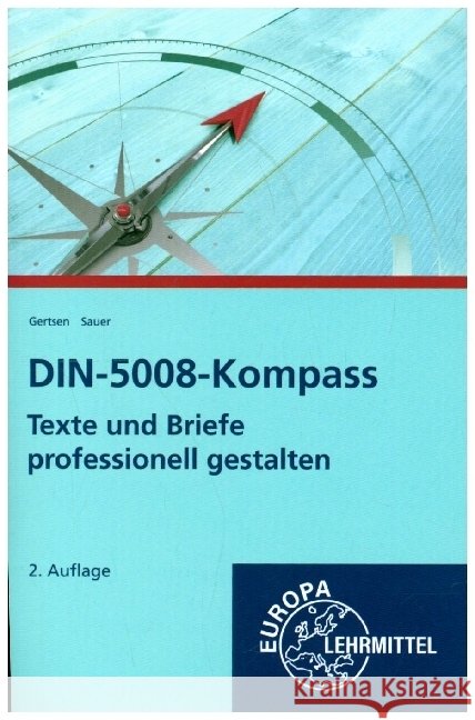 DIN 5008 - Kompass Gertsen, Christiane, Sauer, Gisbert 9783758523915