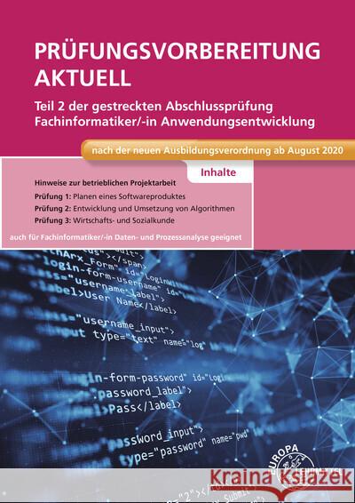 Prüfungsvorbereitung aktuell Teil 2 der gestreckten Abschlussprüfung Hardy, Dirk, Schellenberg, Annette, Stiefel, Achim 9783758531682