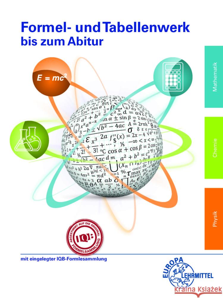 Formel- und Tabellenwerk bis zum Abitur Dillinger, Josef, Gomeringer, Roland 9783758583339