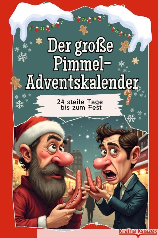 Der große Pimmel-Adventskalender - Das perfekte Geschenk für Frauen und Männer 2024 Fuchs, Max 9783759106490