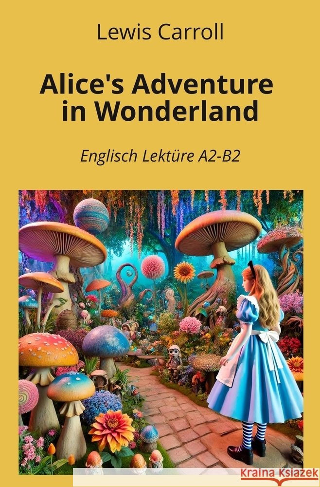 Alice's Adventure in Wonderland: Englisch Lektüre A2 - B2 Carroll, Lewis 9783759263759 adlima GmbH