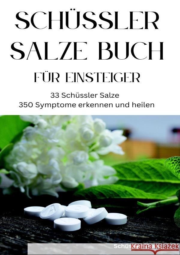 SCHÜSSLER SALZE BUCH FÜR EINSTEIGER: 33 Schüssler Salze & 350 Symptome erkennen und heilen - SONDERAUSGABE Team, Schüssler 9783759806765