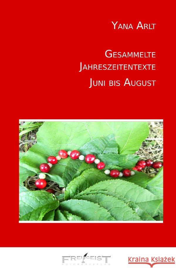 Juni bis August Arlt, Yana 9783759834799