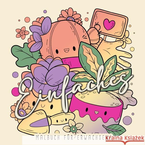 Einfaches Malbuch für Erwachsene Publishing, Monsoon, Grafik, Musterstück 9783759835406 epubli