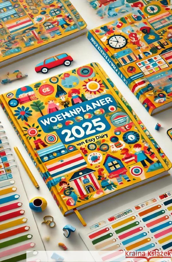 Wochenplaner 2025 Diary, Easy 9783759843937