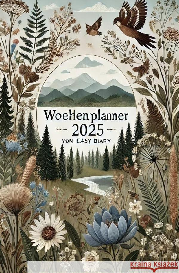 Wochenplaner 2025 Diary, Easy 9783759843999