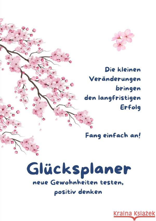 Glücksplaner Welzel, Silke 9783759866493