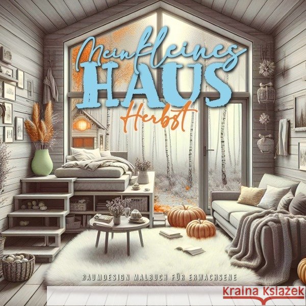 Mein kleines Haus Herbst Malbuch für Erwachsene Publishing, Monsoon, Grafik, Musterstück 9783759872661 epubli