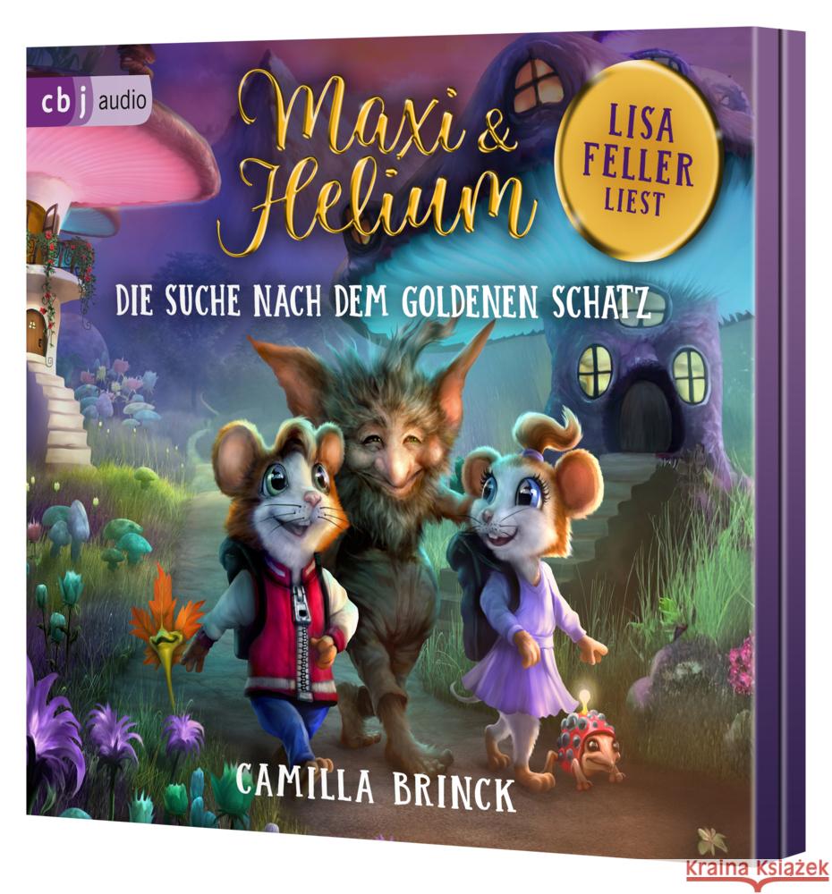 Maxi & Helium - Die Suche nach dem goldenen Schatz, 3 Audio-CD Brinck, Camilla 9783759901095