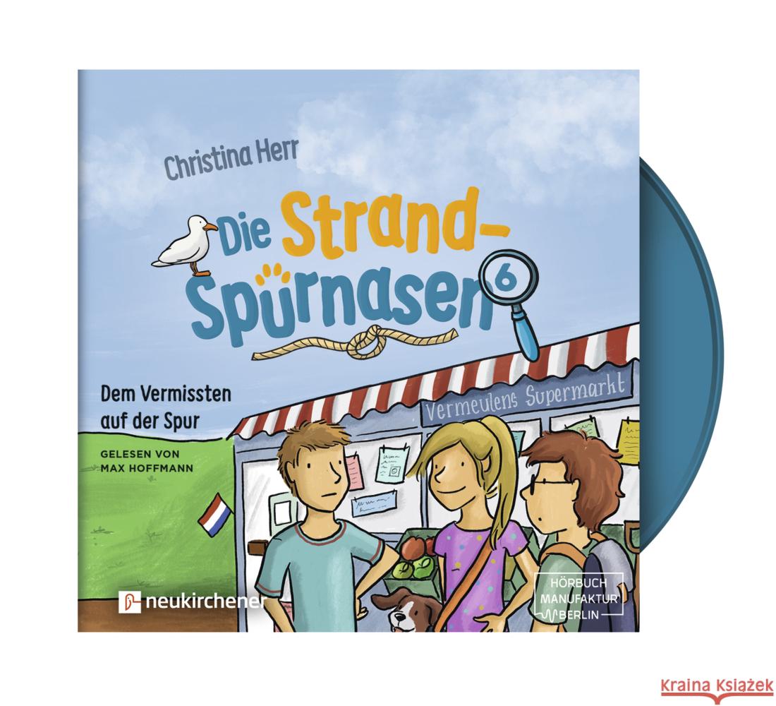 Die Strandspürnasen 6 - Dem Vermissten auf der Spur, 1 Audio-CD, MP3 Herr, Christina 9783761568538 Neukirchener Verlag