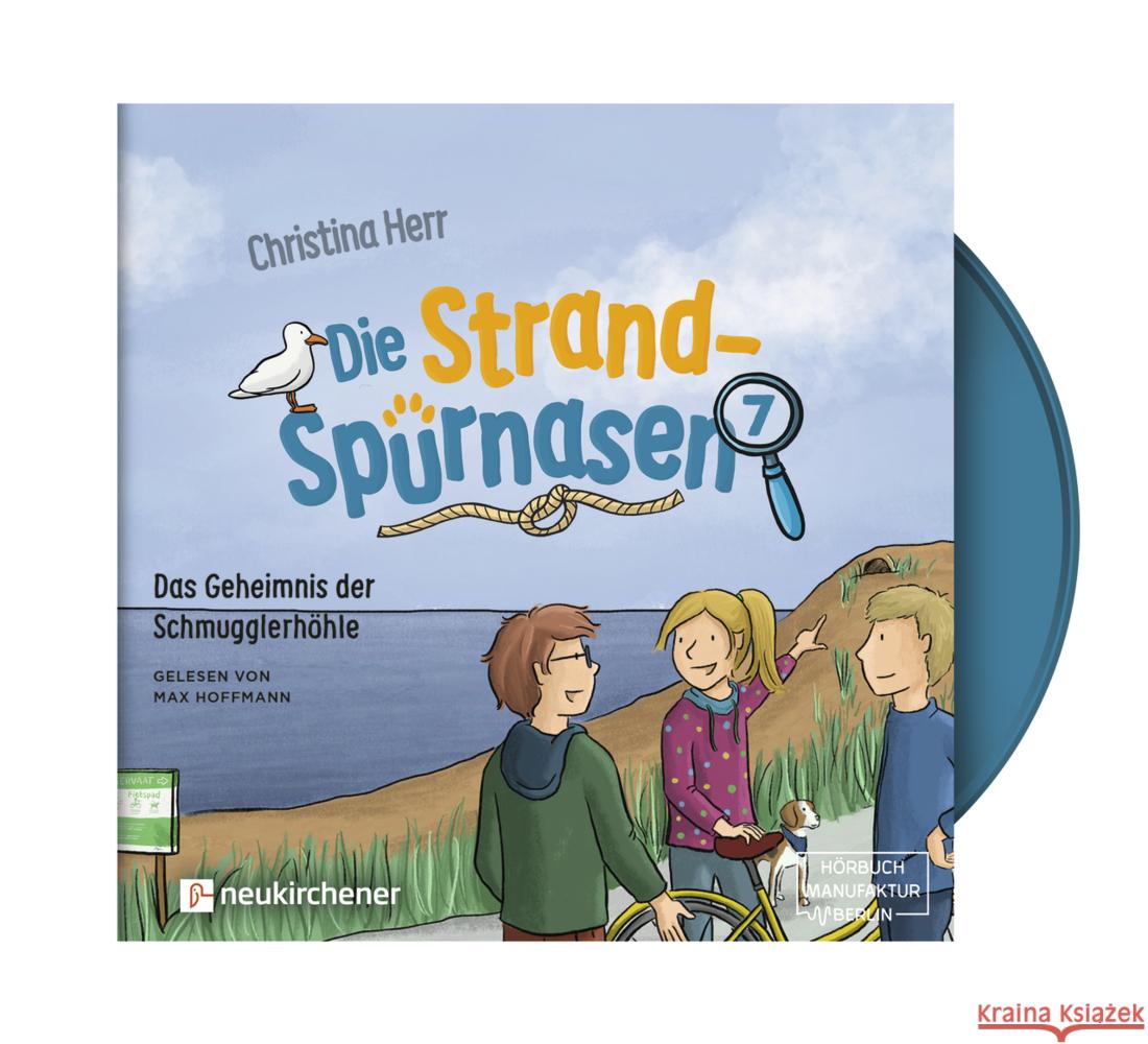 Die Strandspürnasen 7 - Das Geheimnis der Schmugglerhöhle, 1 Audio-CD Herr, Christina 9783761569573