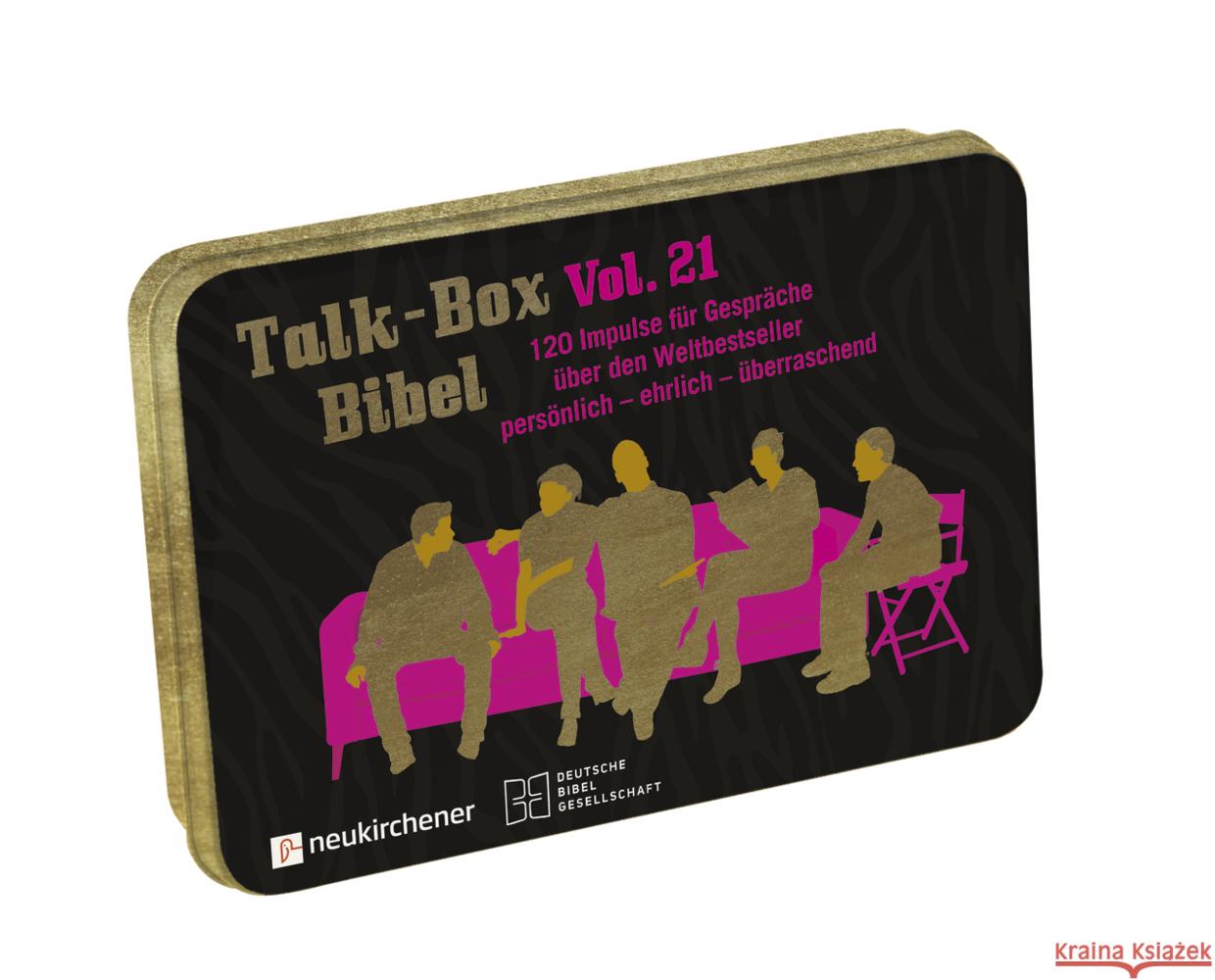 Talk-Box Vol. 21 - Bibel Filker, Claudia, Schott, Hanna, Ebel, Konstanze 9783761569887 Neukirchener Verlag