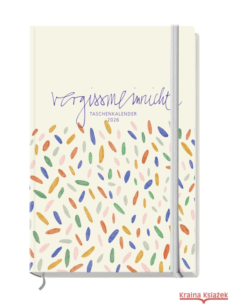 vergissmeinnicht 2026 - Taschenkalender Schäfer, Anja 9783761570456 Neukirchener Verlag