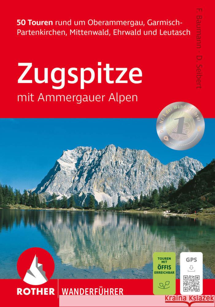 Zugspitze, Rother Wanderführer Baumann, Franziska, Seibert, Dieter 9783763314447 Bergverlag Rother