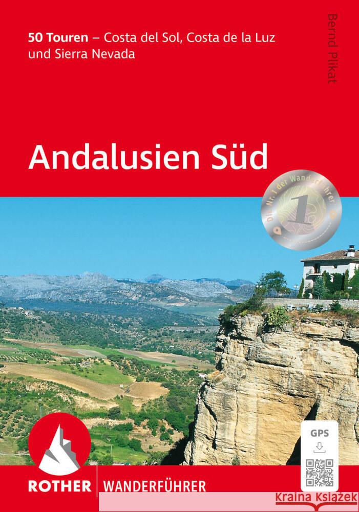 Andalusien Süd Plikat, Bernd 9783763347049 Bergverlag Rother